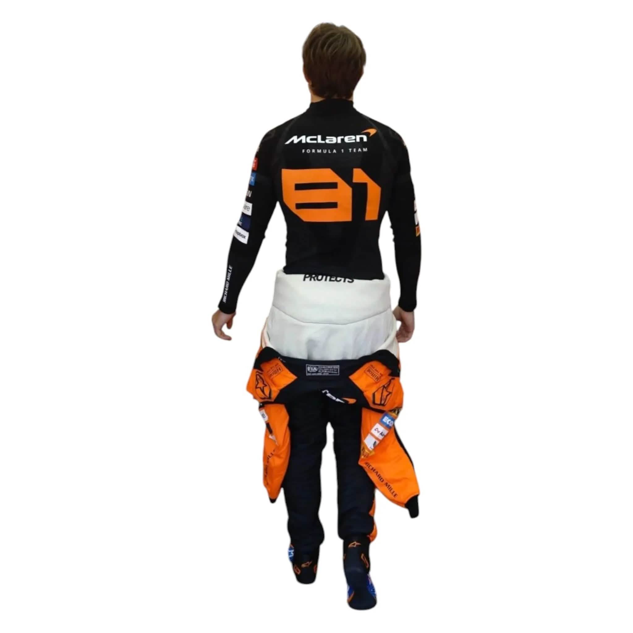 2025 Oscar Piastri New Race Suit Formula 1 Team McLaren