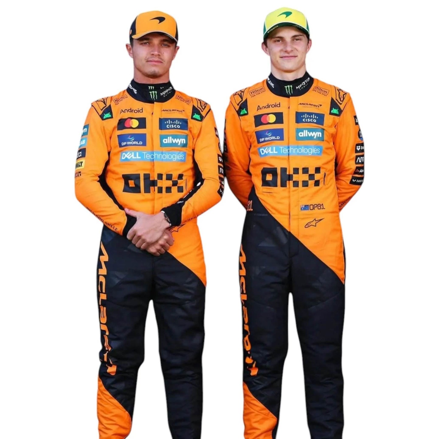 2025 Oscar Piastri New Race Suit Formula 1 Team McLaren