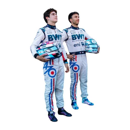 2025 Pierre Gasly Alpine BWT F1 Race Suit 70th Anniversary - Spanish GP