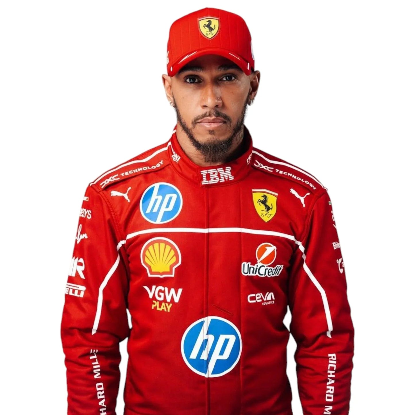 2025 Scuderia Ferrari HP F1 Drivers Race Suit