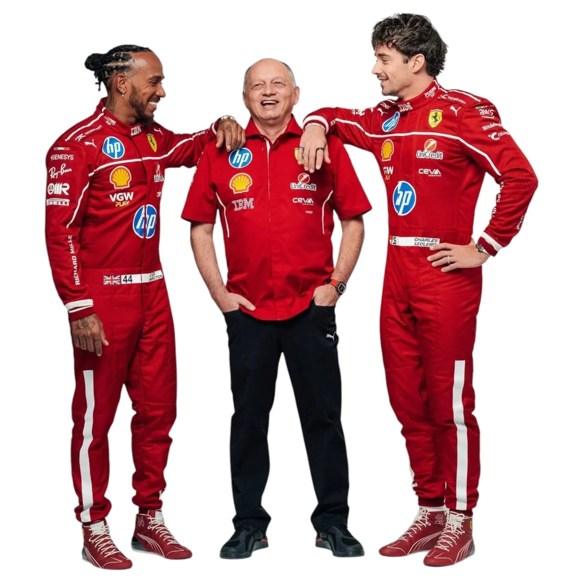 2025 Scuderia Ferrari HP F1 Drivers Race Suit