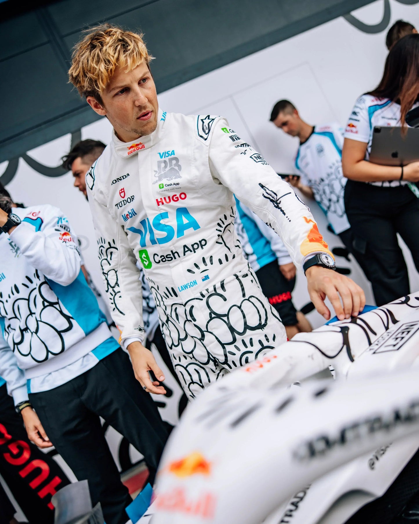 2025 Visa Cash App Racing Bulls Formula 1 Driver Race Suit - British GP