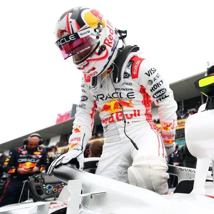 2025 Yuki Tsunoda Red Bull F1 Gloves - Japanese GP