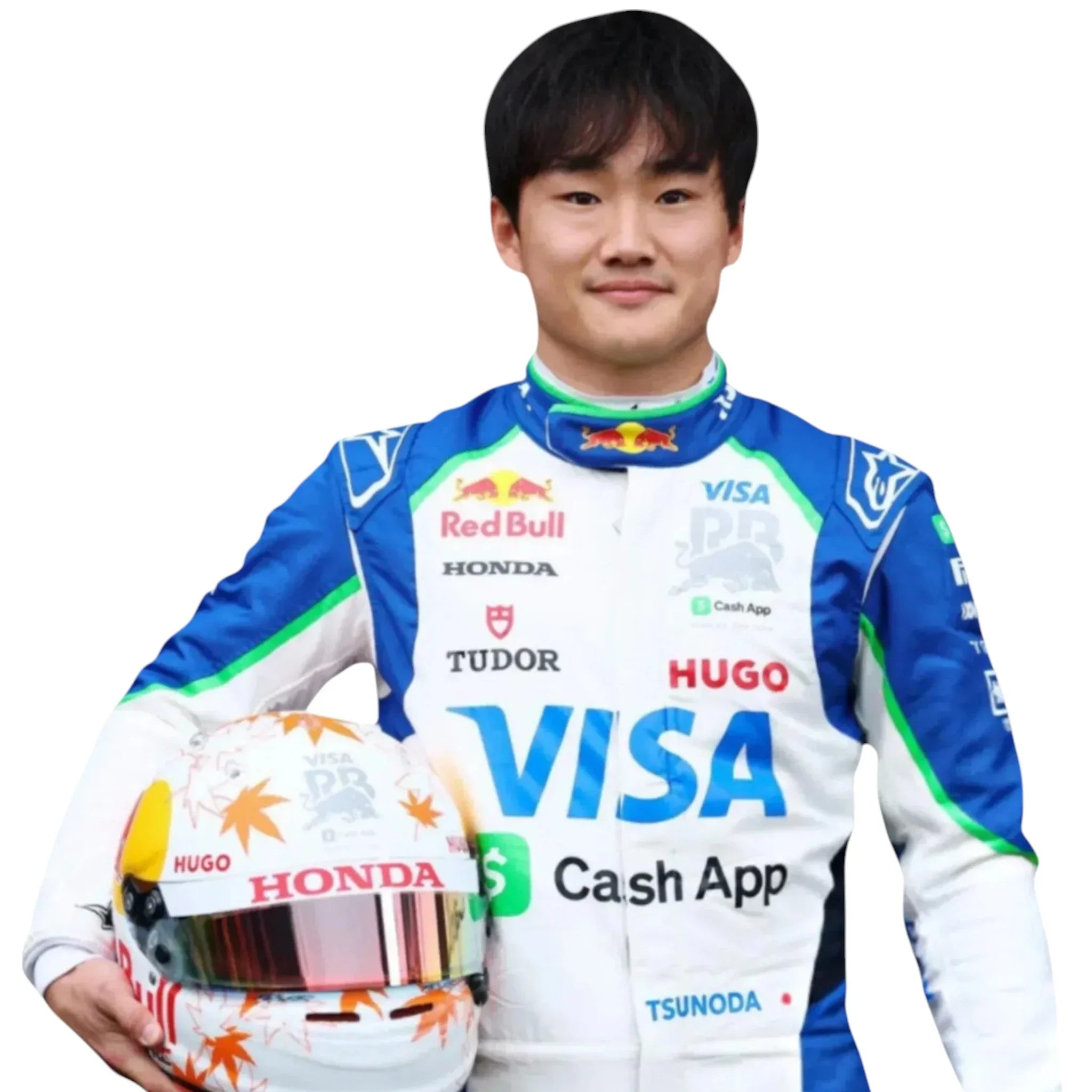2025 Yuki Tsunoda Visa Cash App Racing Bulls F1 Race Suit