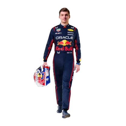 Max Verstappen 2025 Oracle Red Bull F1 Team Race Suit - F1 Vintage Racewear