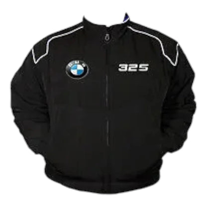 BMW 325 Racing Jacket Black - F1 Vintage Racewear