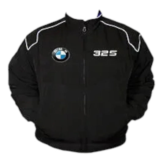 BMW 325 Racing Jacket Black - F1 Vintage Racewear