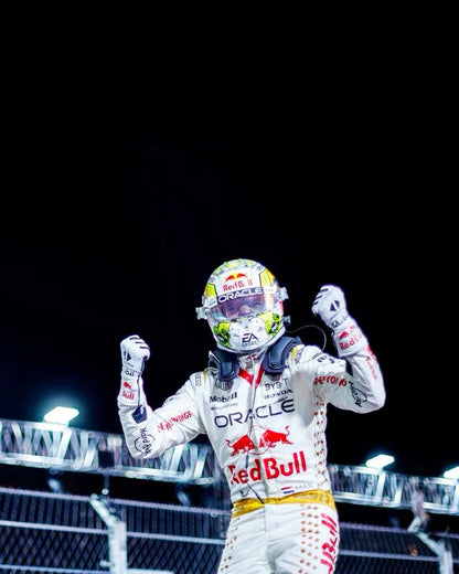 2023 Las Vegas Max Verstappen Red Bull F1 Racing Gloves - F1 Vintage Racewear