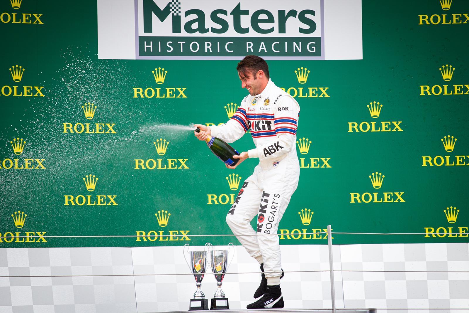 2019 James Davison Winning British GP Classic Team Lotus Masters F1 Suit - F1 Vintage Racewear