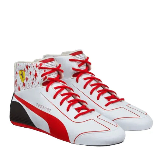 2020 Charles Leclerc Monaco Grand Prix Race Boots - F1 Vintage Racewear