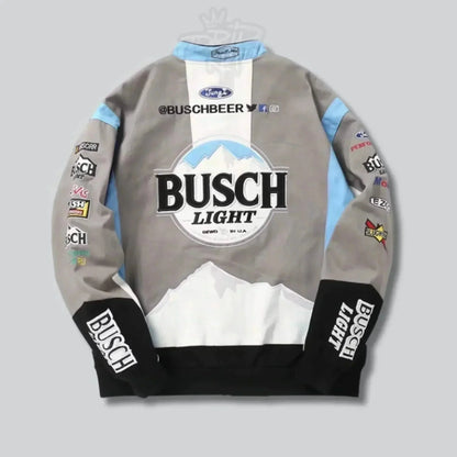 BUSCH LIGHT GREY COAT - F1 Vintage Racewear