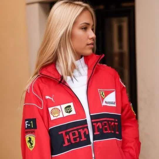 Ferrari Vintage Jacket Red - F1 Vintage Racewear