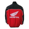 Honda Racing Jacket Black and Red - Vintage F1 Racewear