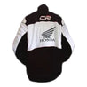 Honda Racing Jacket Black and White - Vintage F1 Racewear