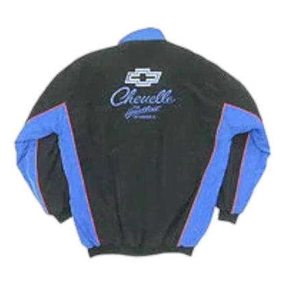 Chevelle Racing Jacket Black & Blue - F1 Vintage Racewear