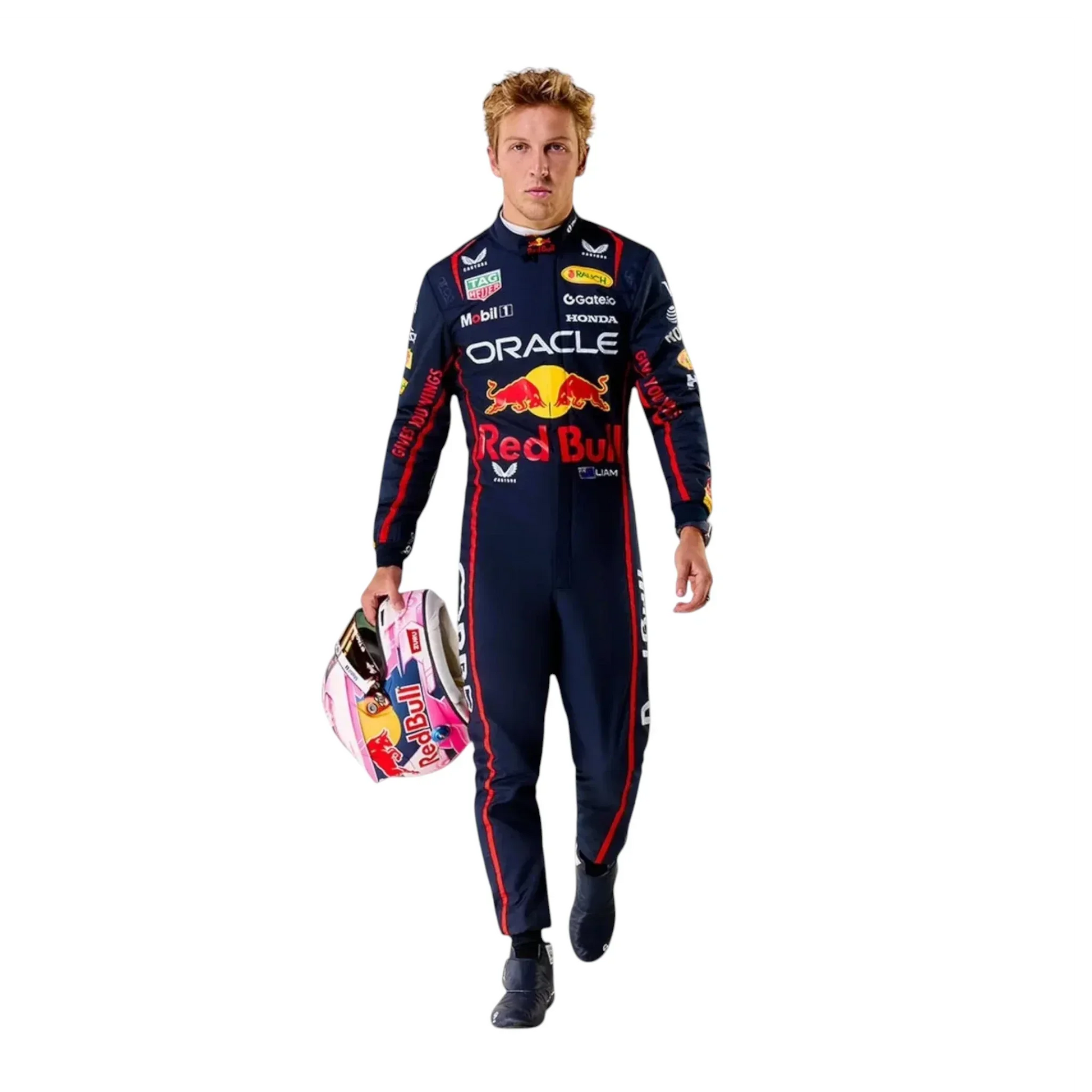Liam Lawson 2025 Oracle Red Bull F1 Racing Suit - F1 Vintage Racewear