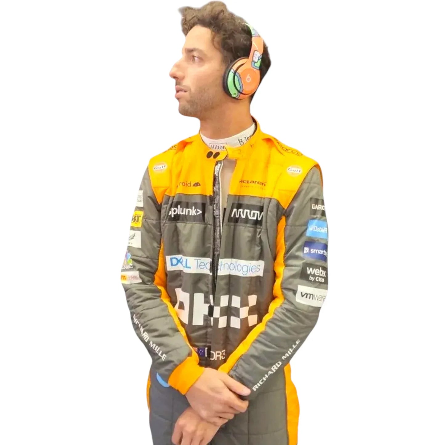 Daniel Ricciardo 2022 McLaren Race Suit - São Paulo GP - F1 Vintage Racewear