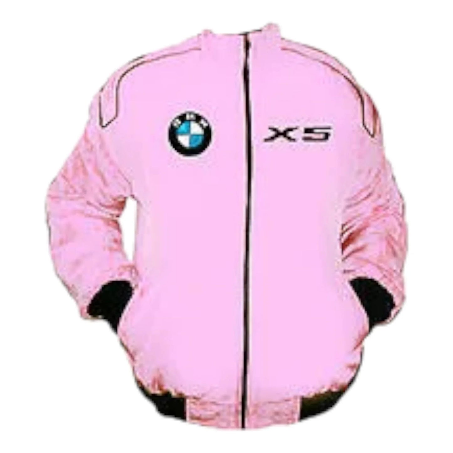 BMW X5 Racing Jacket Light Pink - F1 Vintage Racewear