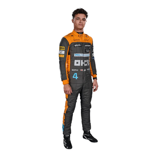2023 Lando Norris Mclaren F1 Race Suit - F1 Vintage Racewear