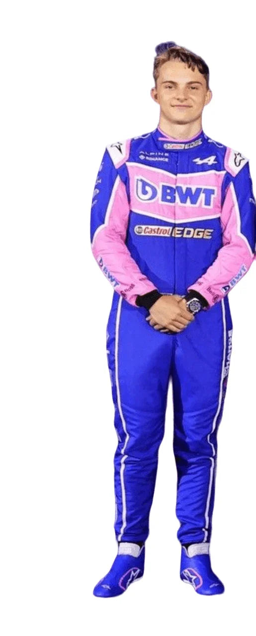 2022 Oscar Piastri BWT Alpine F1 Race suit - F1 Vintage Racewear