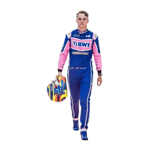 2022 Oscar Piastri BWT Alpine F1 Race suit - F1 Vintage Racewear