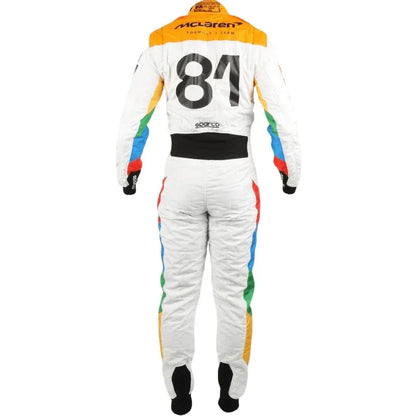 New McLaren Silverstone Oscar Piastri 2023 F1 Team Race Suit - F1 Vintage Racewear