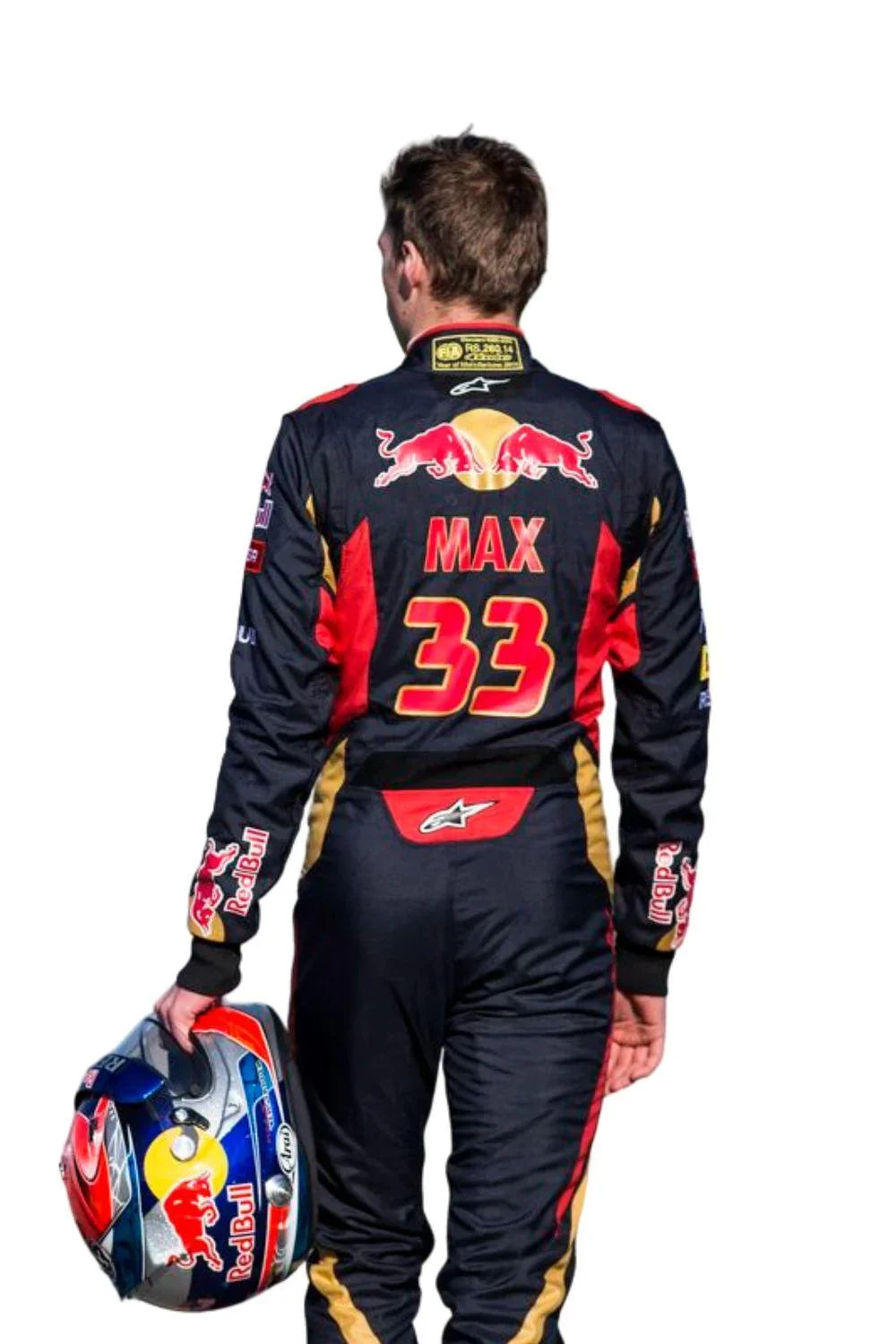 2015 Max Verstappen F1 Red Bull Racing Suit - F1 Vintage Racewear