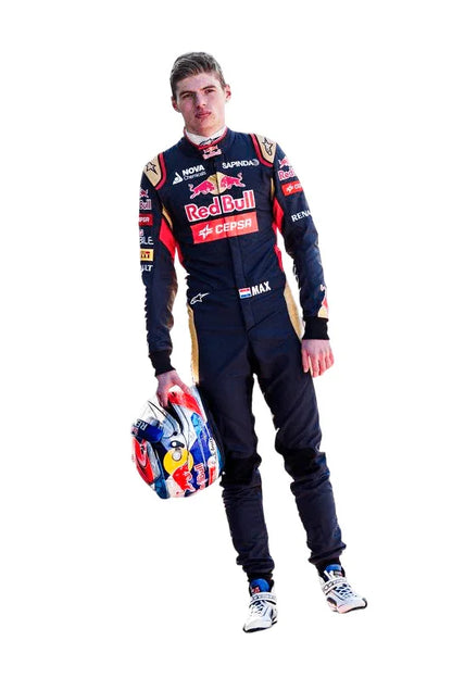 2015 Max Verstappen F1 Red Bull Racing Suit - F1 Vintage Racewear