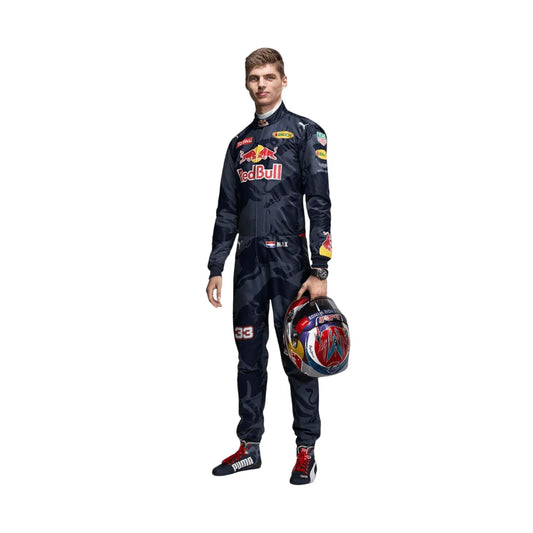 2016 Max Verstappen F1 Red Bull Racing Suit - F1 Vintage Racewear