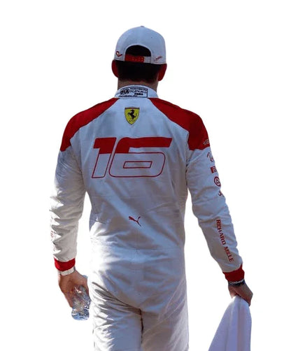 Charles Leclerc Ferrari 2023 F1 Race Suit - Monaco GP - F1 Vintage Racewear