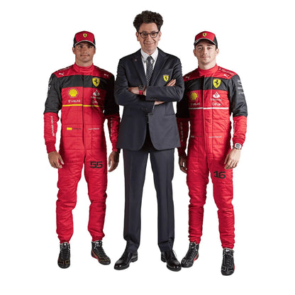 New Charles Leclerc 2022 Race Suit - F1 Vintage Racewear