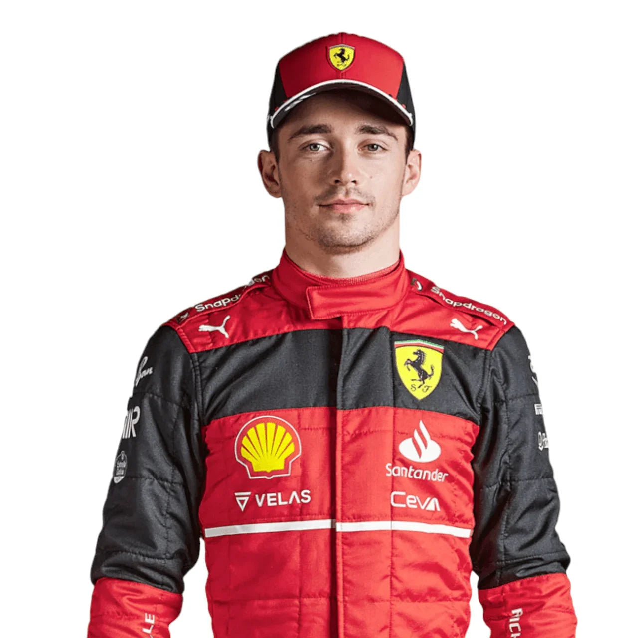 New Charles Leclerc 2022 Race Suit - F1 Vintage Racewear