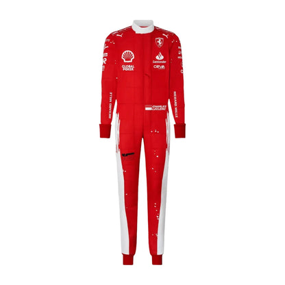 Scuderia Ferrari Race Suit Charles Leclerc & Carlos Sainz Jr - 2023 Las Vegas GP special edition - F1 Vintage Racewear