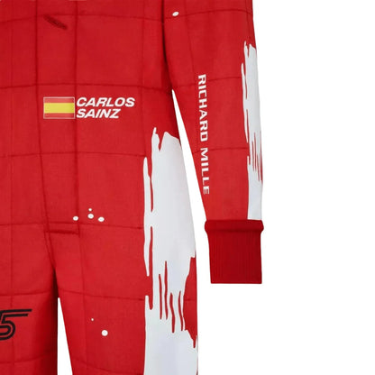 Scuderia Ferrari Race Suit Charles Leclerc & Carlos Sainz Jr - 2023 Las Vegas GP special edition - F1 Vintage Racewear