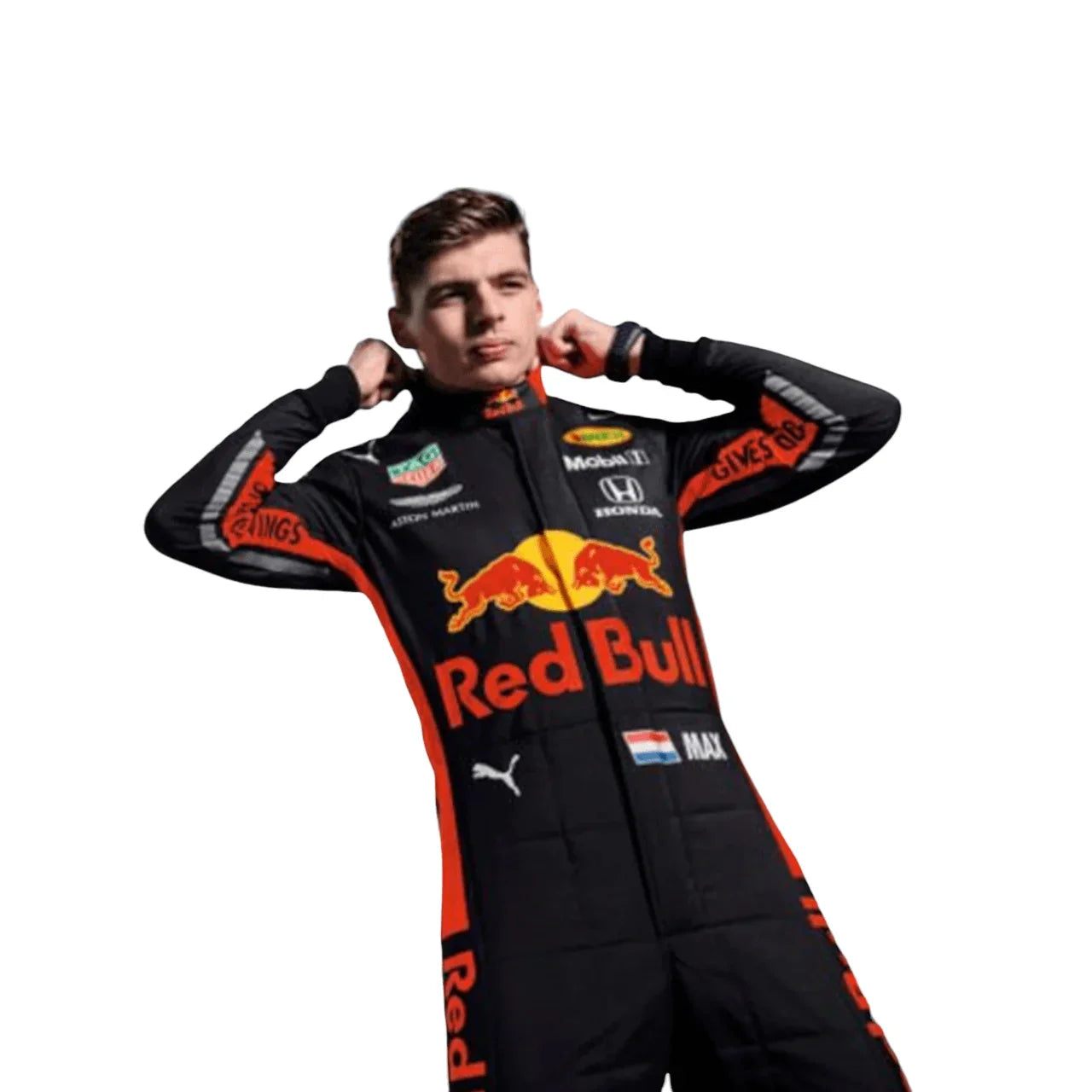 2018 Max Verstappen F1 Red Bull Racing Suit - F1 Vintage Racewear