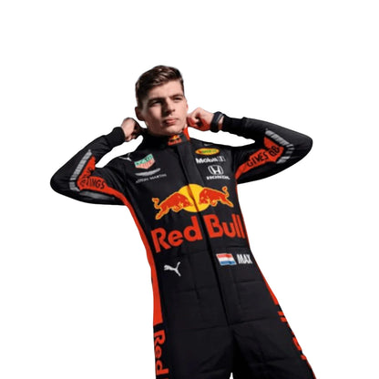 2018 Max Verstappen F1 Red Bull Racing Suit - F1 Vintage Racewear