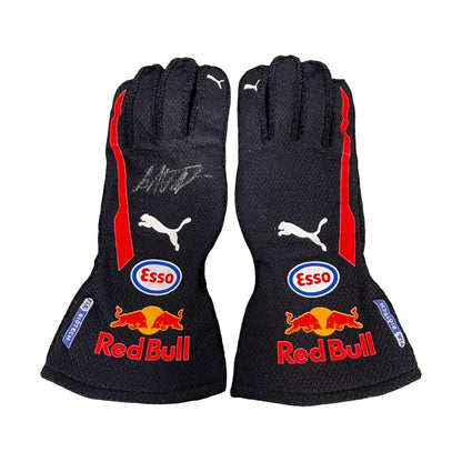 2020 Max Verstappen Red Bull F1 Race Gloves - F1 Vintage Racewear