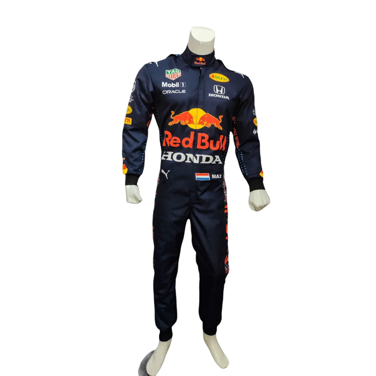 2021 New Max Verstappen F1 Red Bull Racing Suit - F1 Vintage Racewear