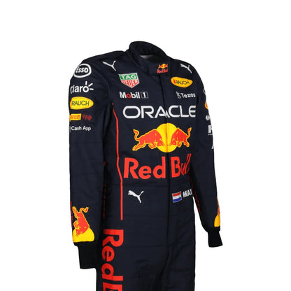 2022 Max Verstappen Red Bull F1 Race Suit - F1 Vintage Racewear