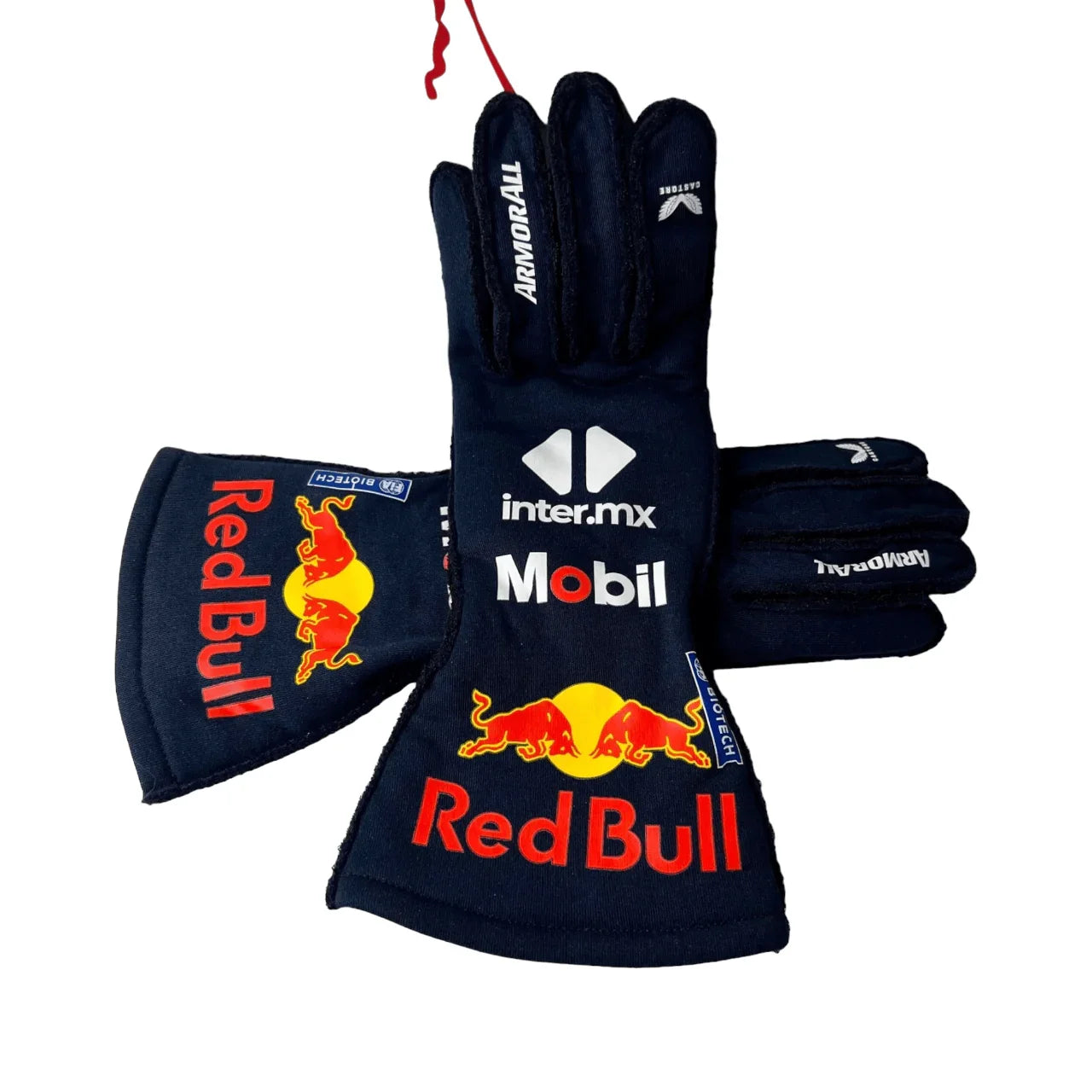2023 Max Verstappen Red Bull F1 Race Gloves - F1 Vintage Racewear