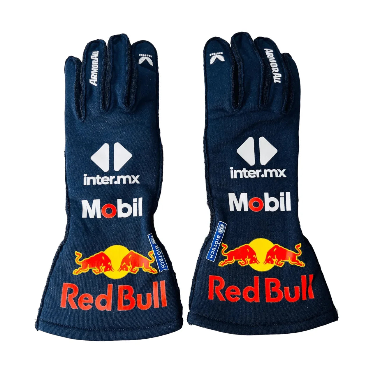 2023 Max Verstappen Red Bull F1 Race Gloves - F1 Vintage Racewear