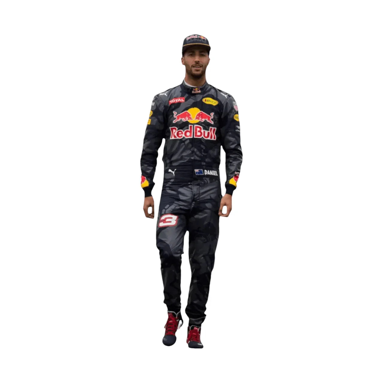 2016 Daniel Ricciardo Red Bull Formula 1 Race Suit - F1 Vintage Racewear