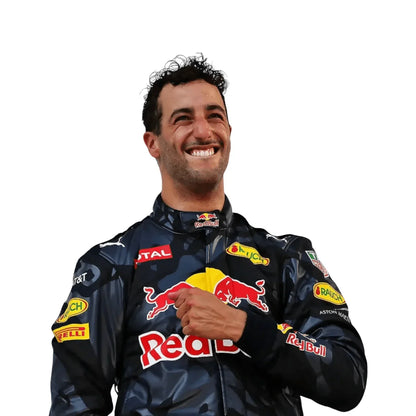 2016 Daniel Ricciardo Red Bull Formula 1 Race Suit - F1 Vintage Racewear