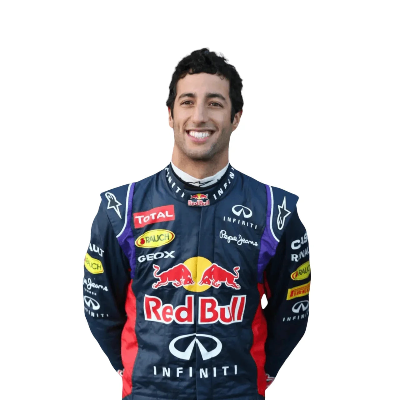 2015 Daniel Ricciardo Infiniti F1 Race Suit - F1 Vintage Racewear