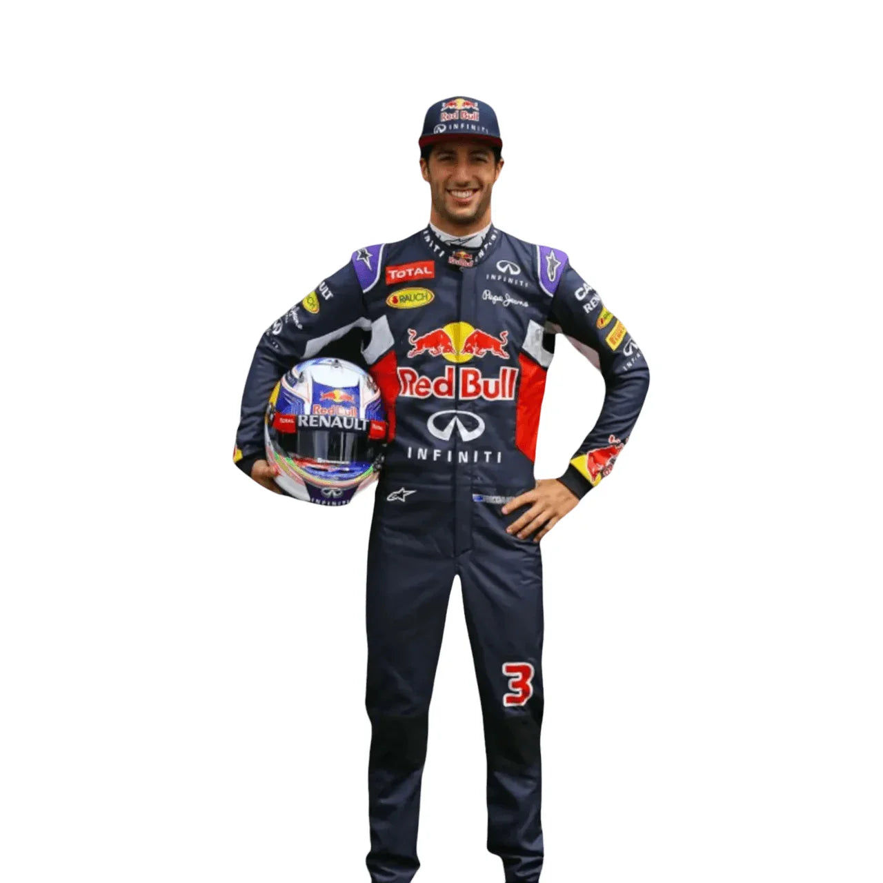 2015 Daniel Ricciardo Infiniti F1 Race Suit - F1 Vintage Racewear