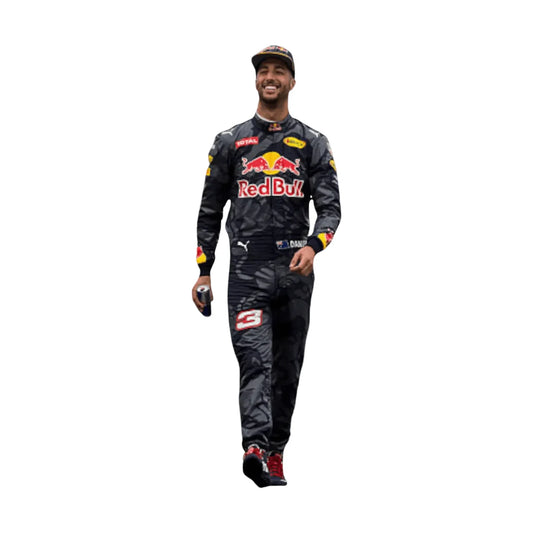 2016 Daniel Ricciardo Red Bull Formula 1 Race Suit - F1 Vintage Racewear