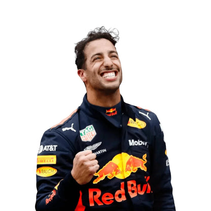 2018 Daniel Ricciardo Red Bull Formula 1 Race Suit - F1 Vintage Racewear