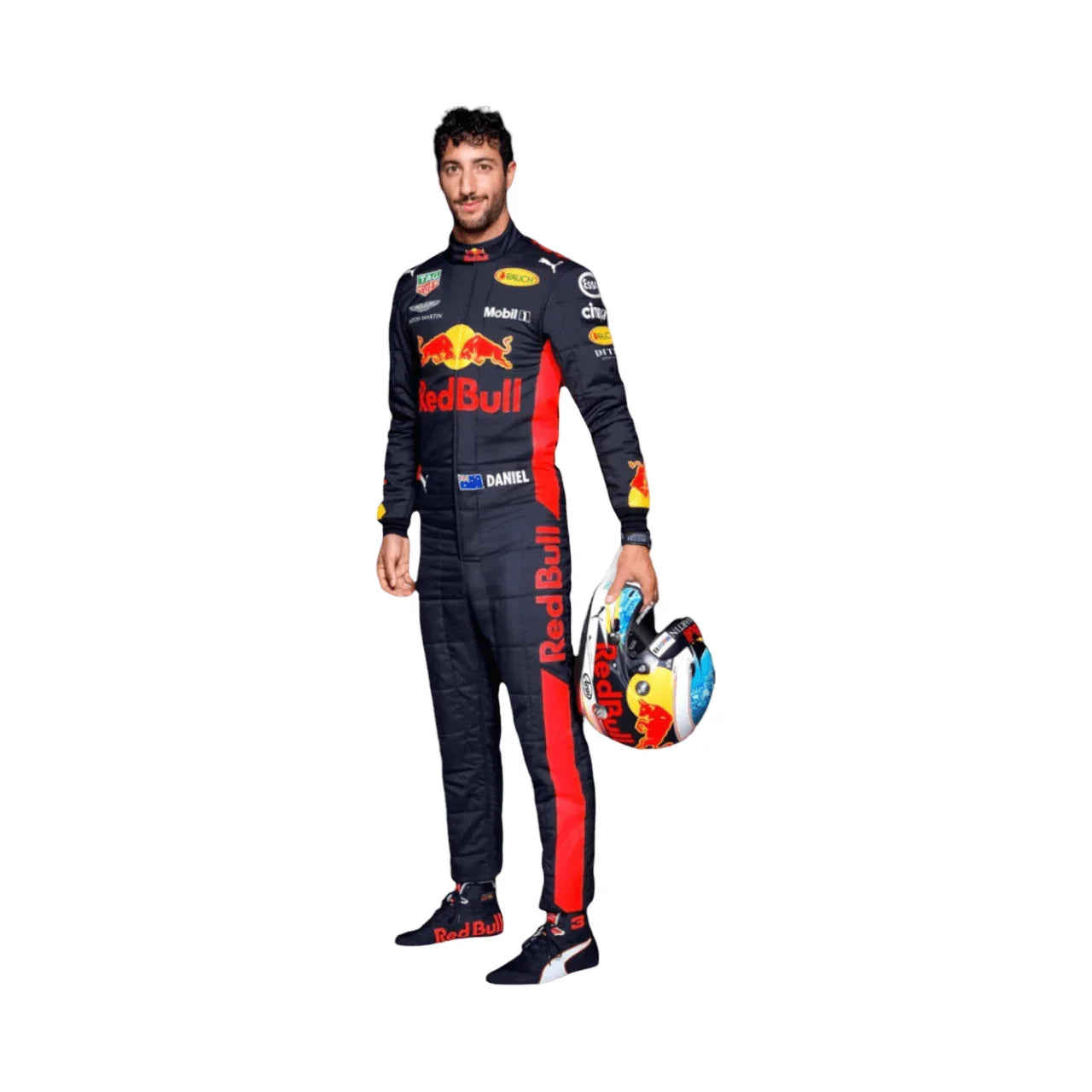 2018 Daniel Ricciardo Red Bull Formula 1 Race Suit - F1 Vintage Racewear