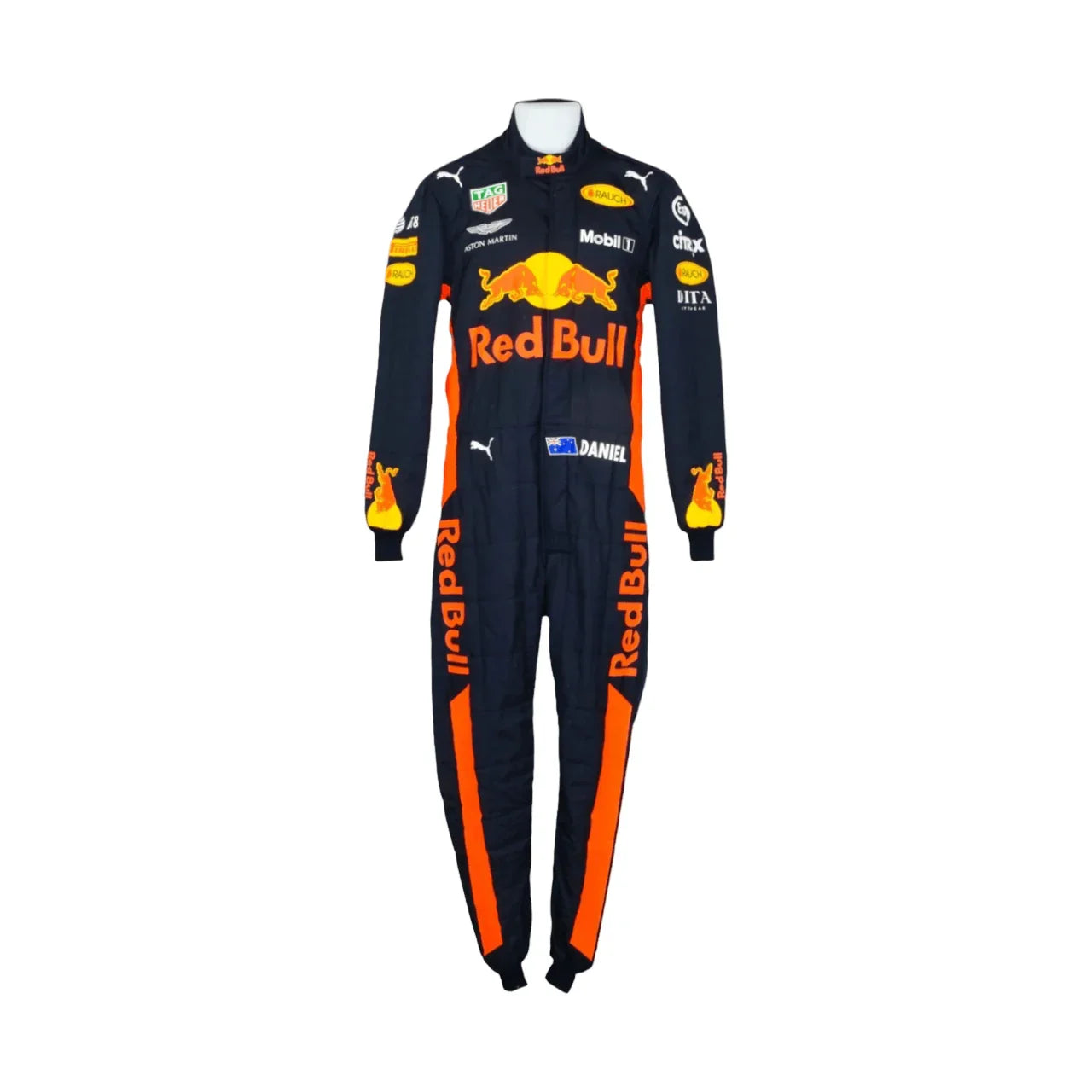2018 Daniel Ricciardo Red Bull Formula 1 Race Suit - F1 Vintage Racewear