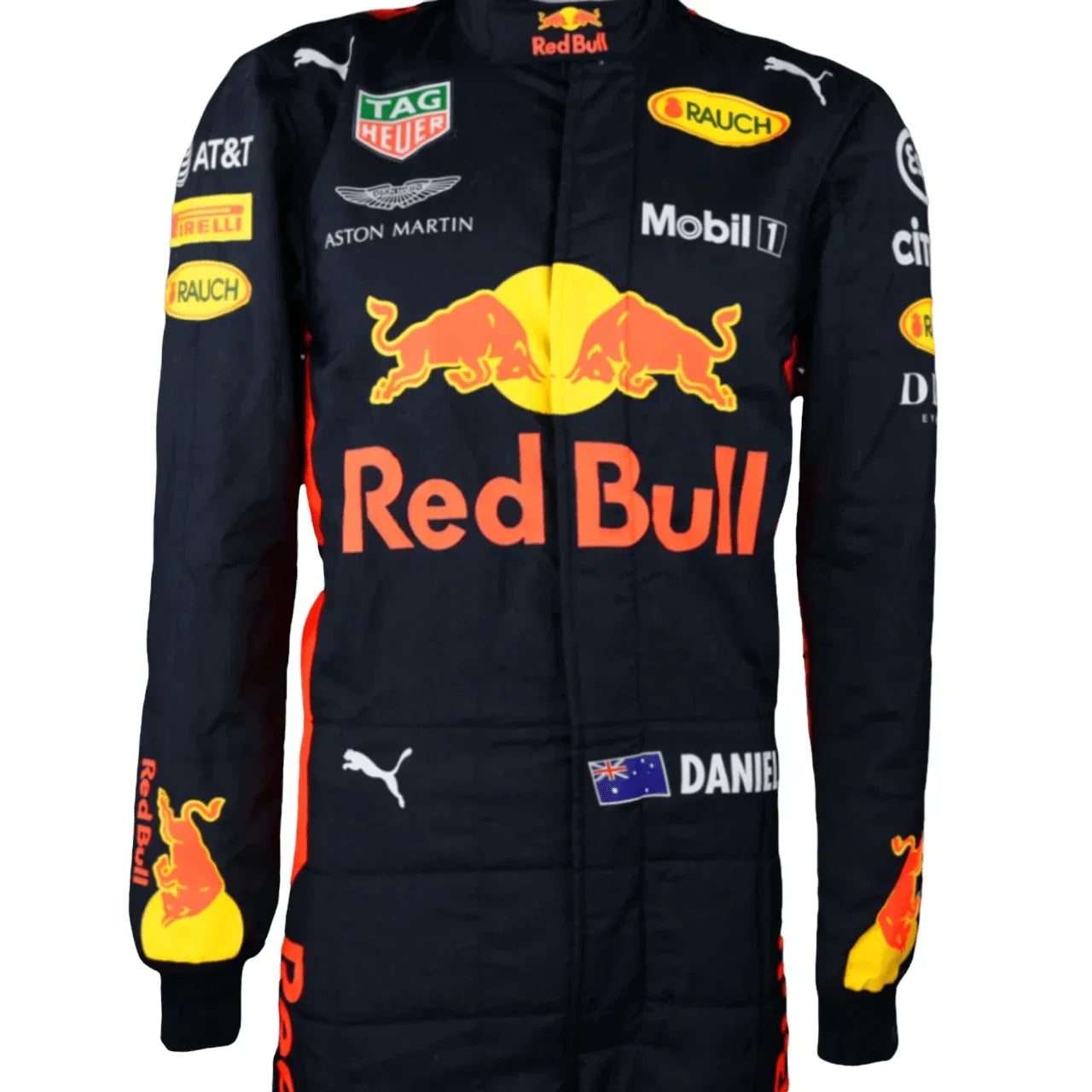 2018 Daniel Ricciardo Red Bull Formula 1 Race Suit - F1 Vintage Racewear